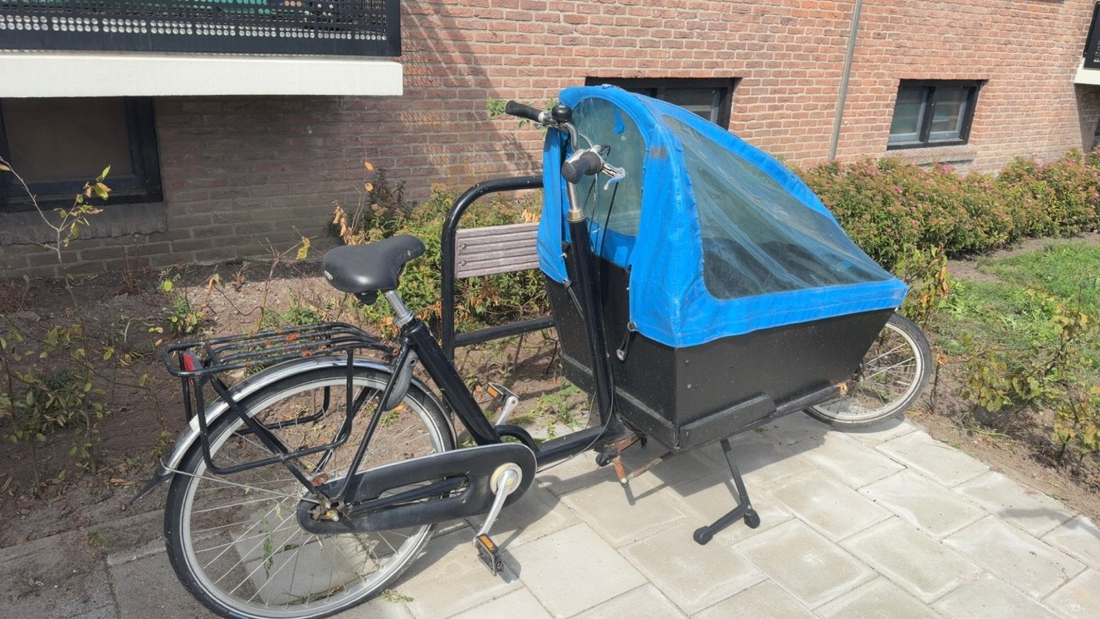 Bakfiets cargobike long LEES BESCHRIJVING, Fietsen en Brommers, Fietsen | Bakfietsen, Ophalen, Gebruikt, 2 kinderen, Overige merken