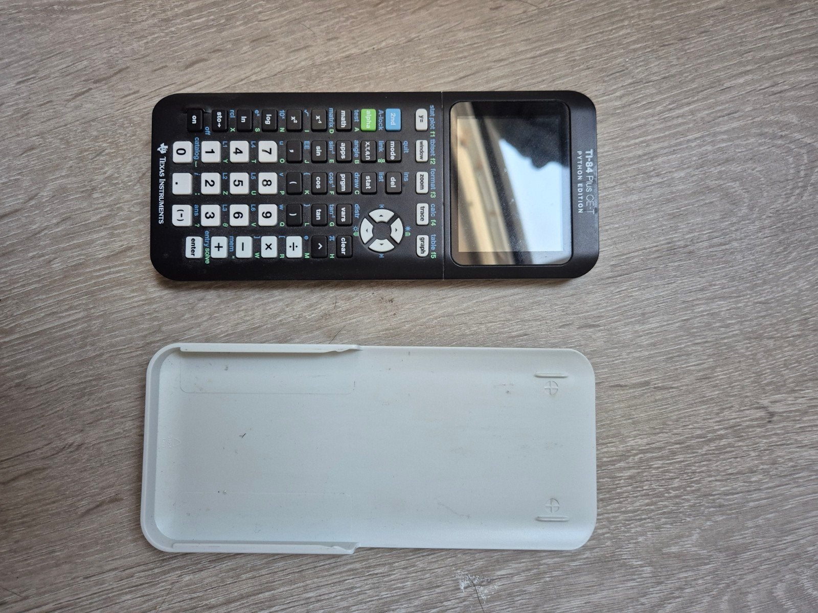 Texas instruments TI-84 plus ce-t grafische rekenmachine, Ophalen of Verzenden, Grafische rekenmachine, Zo goed als nieuw
