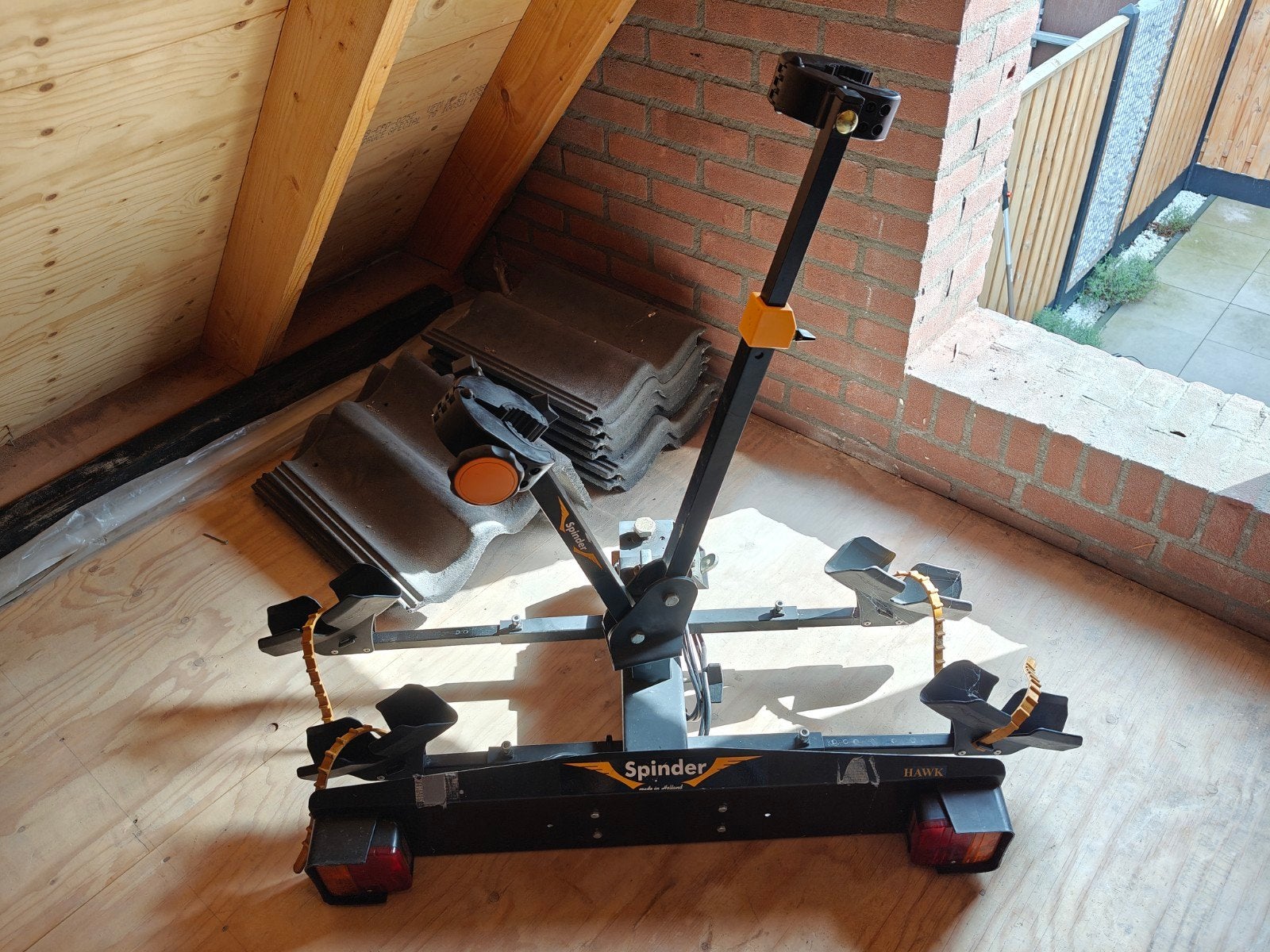 Spinder Hawk Trekhaakdrager voor 2 fietsen, Ophalen, 2 fietsen, Gebruikt, Trekhaakdrager