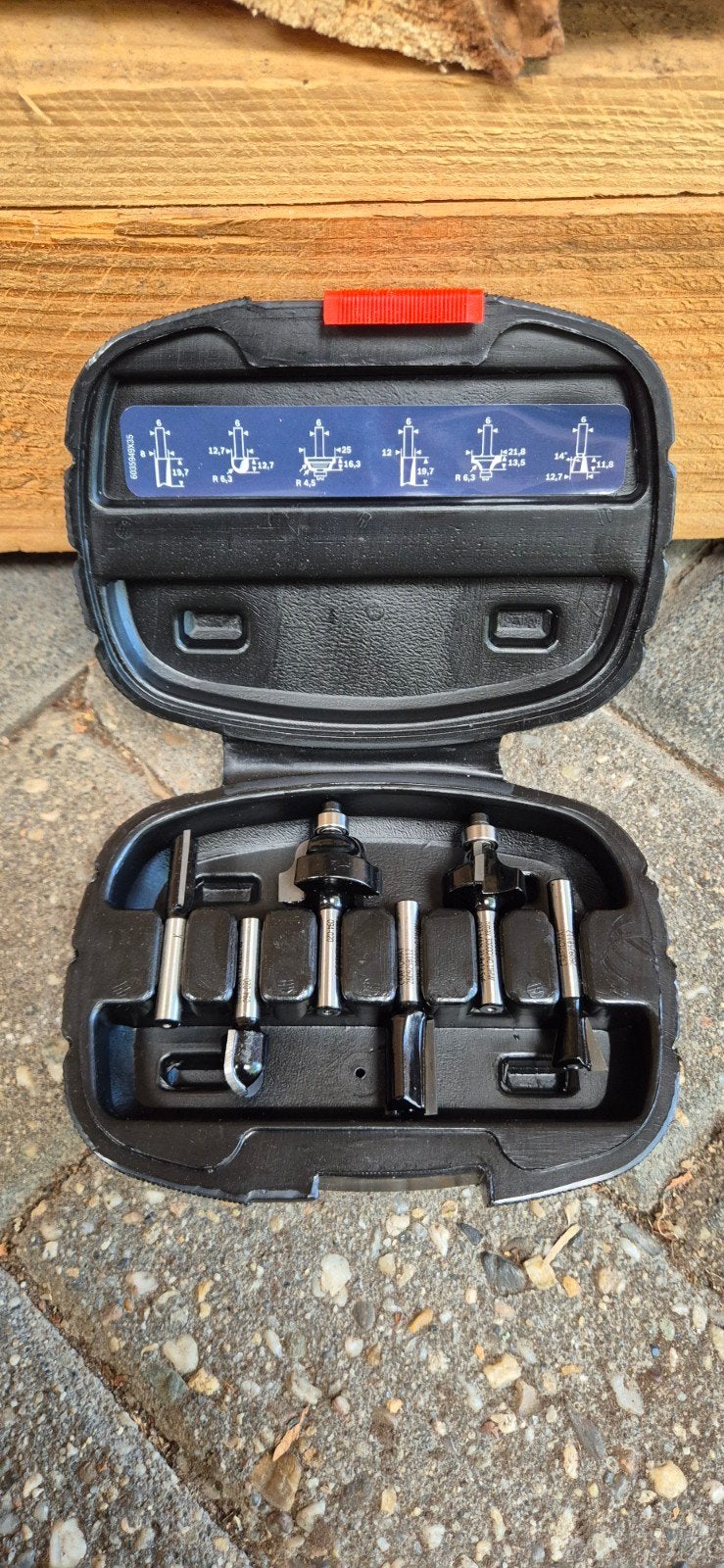 Set nieuwe bovenfreesjes, Ophalen of Verzenden, Nieuw, Bovenfrees