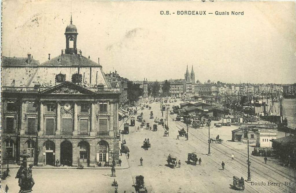 381-121-011 Bordeaux Quais Nord, Verzenden, Voor 1920, Frankrijk