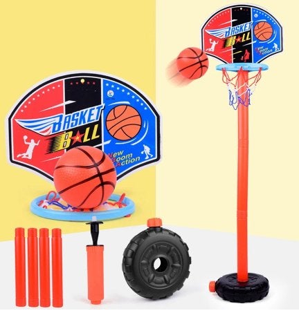 Mini Kids Basketball, Ophalen, Ring, Bord of Paal