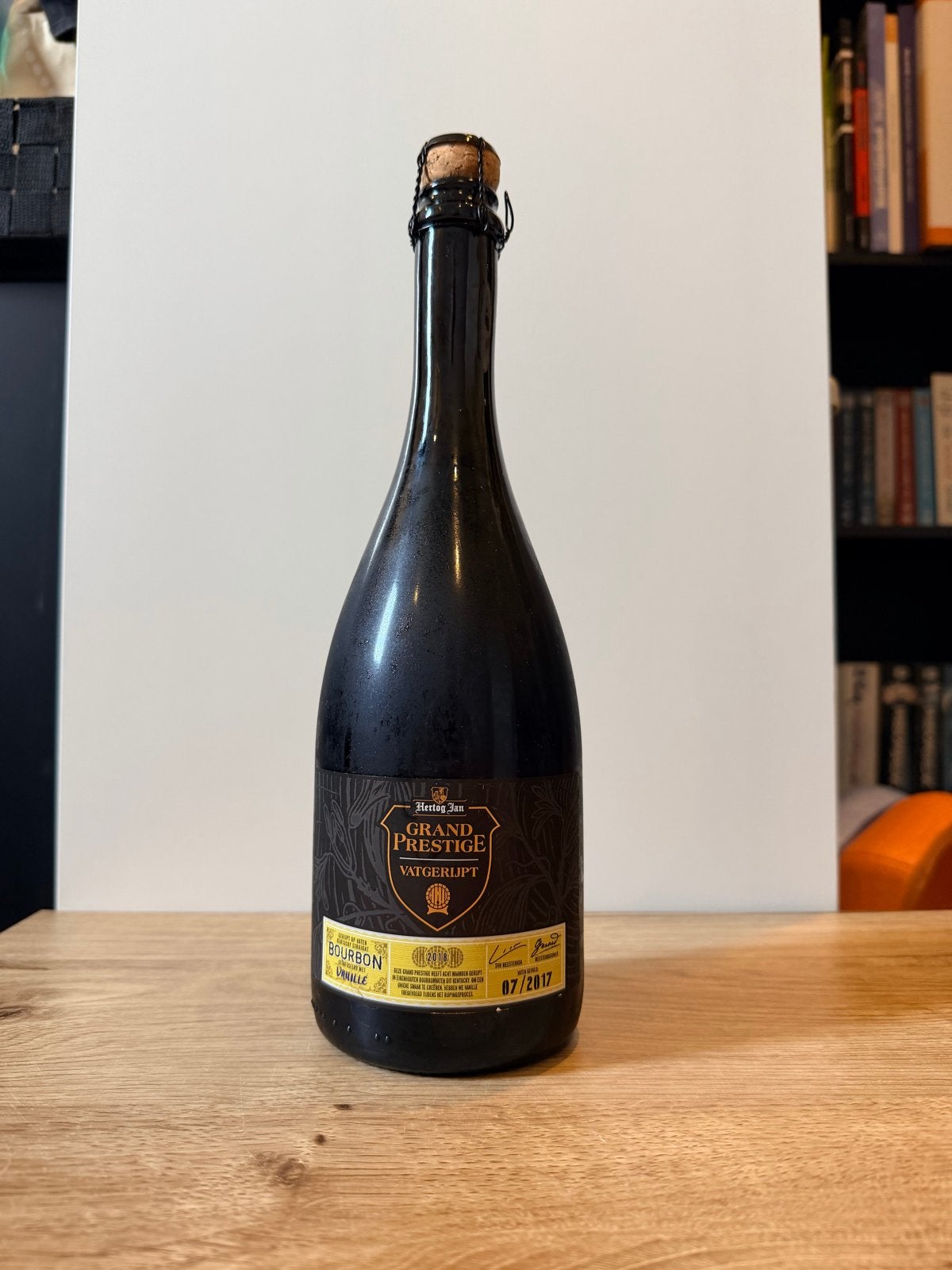 Hertog Jan Grand Prestige Vatgerijpt Bourbon Vanille 2018, Ophalen, Nieuw, Overige typen, Hertog Jan