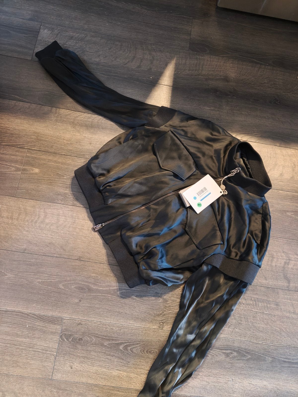 Tom Ford bomber jack orgineel zgan kaartje eraan., Ophalen, Zo goed als nieuw, Maat 48/50 (M), Blauw