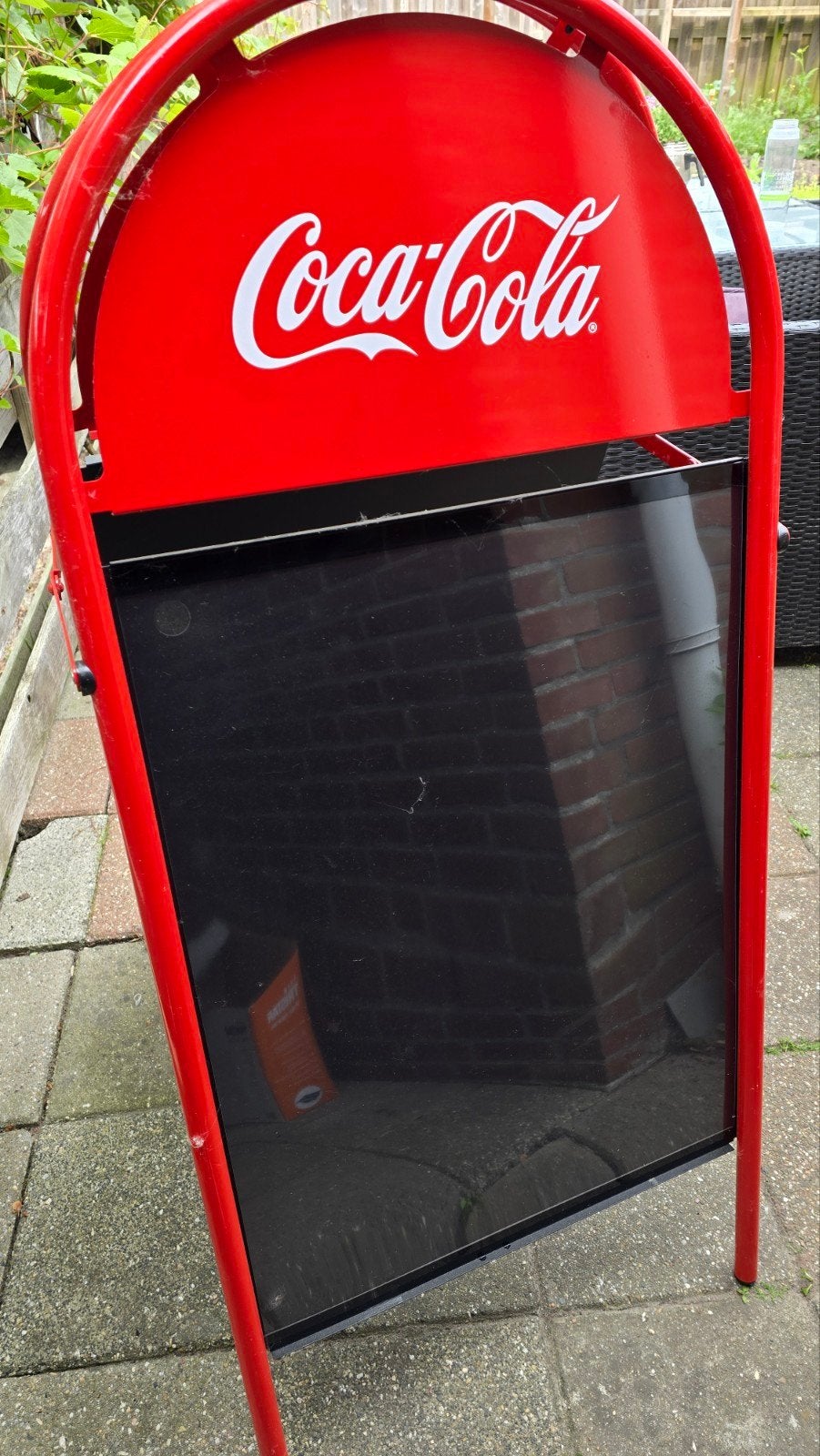Coca-Cola stoepbord, Verzamelen, Ophalen of Verzenden, Nieuw, Gebruiksvoorwerp