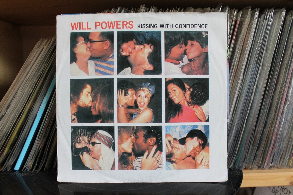 7" Single Will Powers - Kissing With Confidence / Kissing Wi, Gebruikt, 7 inch, Ophalen of Verzenden, Pop