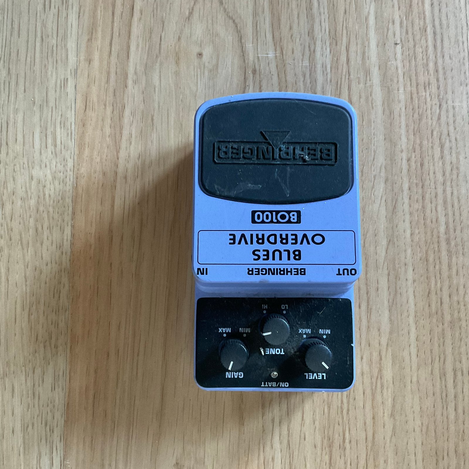 Behringer BO100 Blues Overdrive Gitaar Pedaal, Ophalen of Verzenden, Gebruikt, Distortion, Overdrive of Fuzz