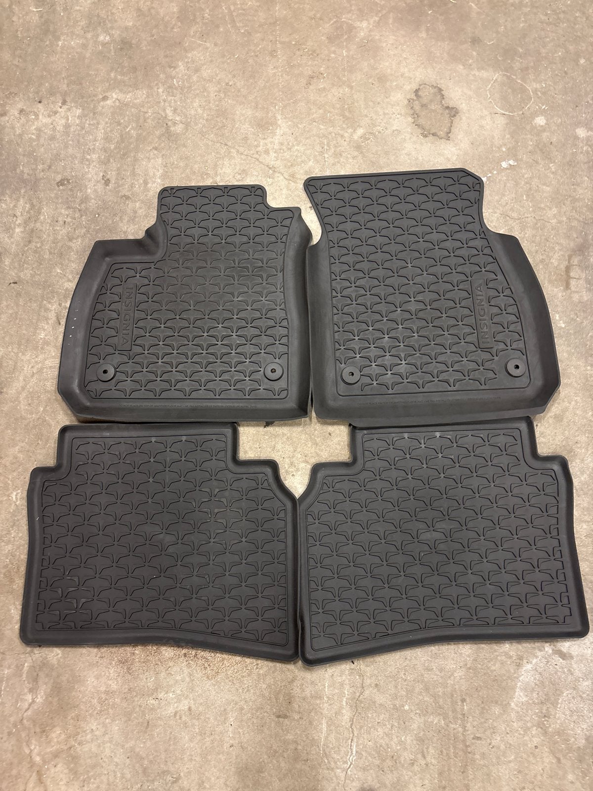 Opel Insignia B rubberen automatten - set van 4, Ophalen of Verzenden, Zo goed als nieuw
