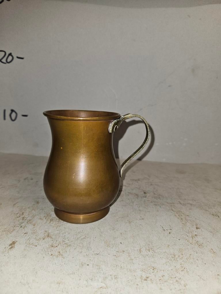 Vintage Koperen Kannetje met Handvat, Antiek en Kunst, Antiek | Koper en Brons, Ophalen of Verzenden, Koper