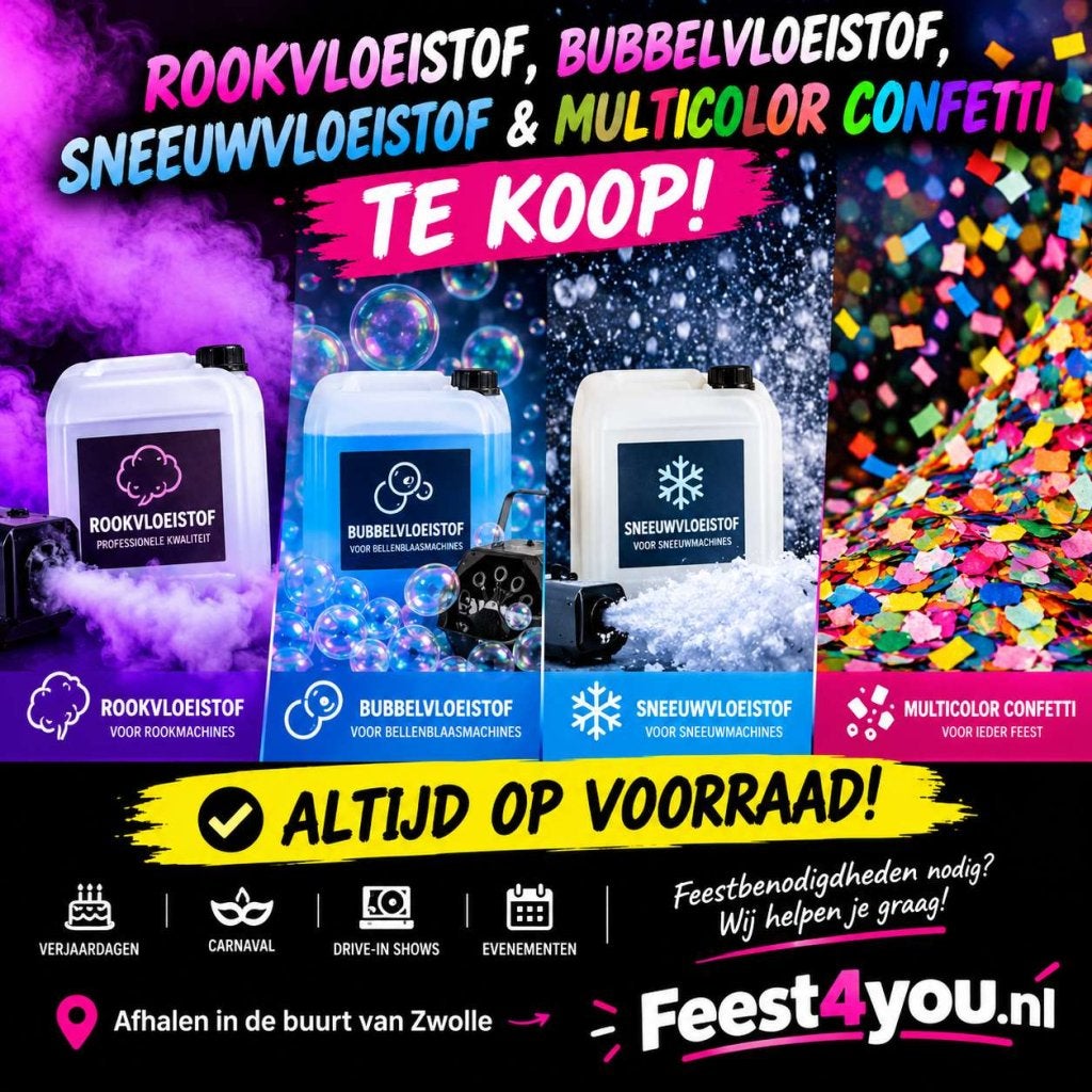 🎉 Rook, Sneeuw, Haze, Bubbelvloeistof en confetti 🎉, Muziek en Instrumenten, Heino, Info@handelz.nl, Handelz, Overige typen