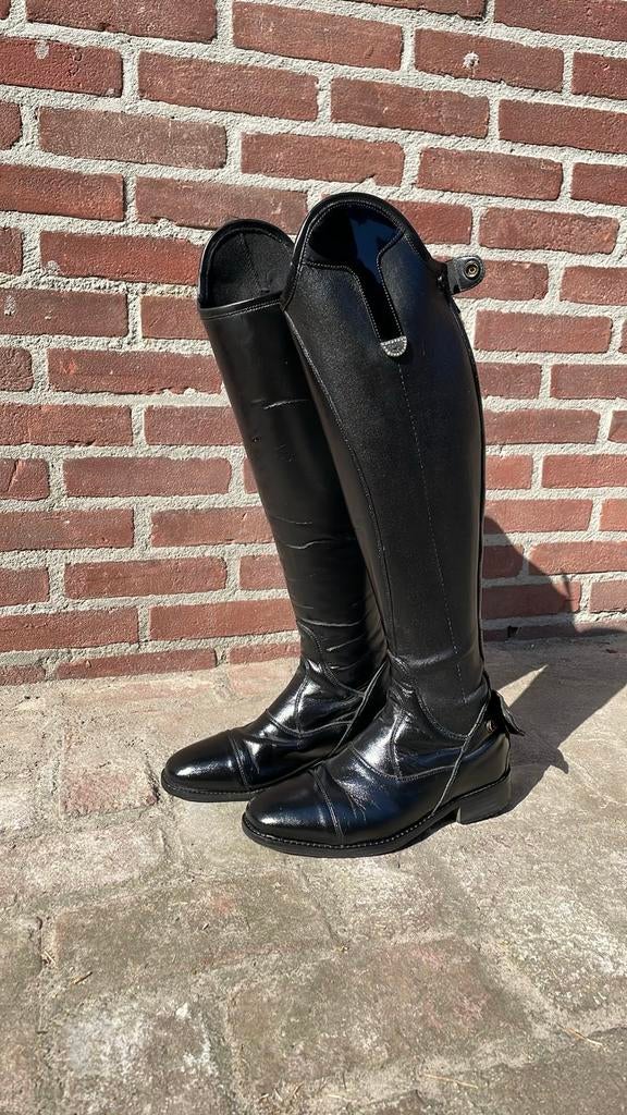 Leren rijlaarzen dressuur 38, Dieren en Toebehoren, Ophalen of Verzenden, Zo goed als nieuw, Dressuur, Schoeisel