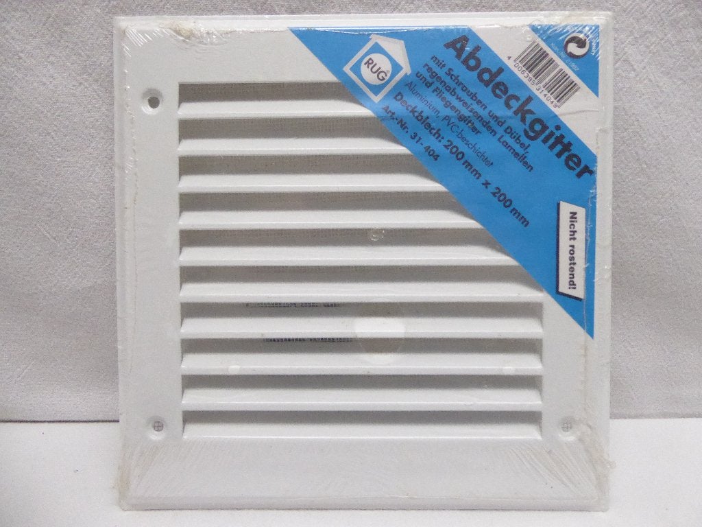 Nieuw RUG Afdekrooster 200x200mm met vliegengaas, Ophalen of Verzenden, Nieuw, Ventilator en Afzuiger