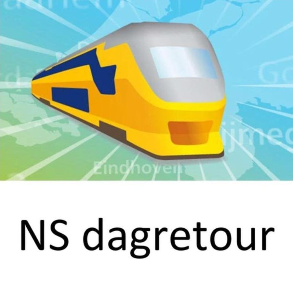 NS dagretour (ook tijdens de spits reizen), Tickets en Kaartjes, Eén persoon, Trein, Algemeen kaartje