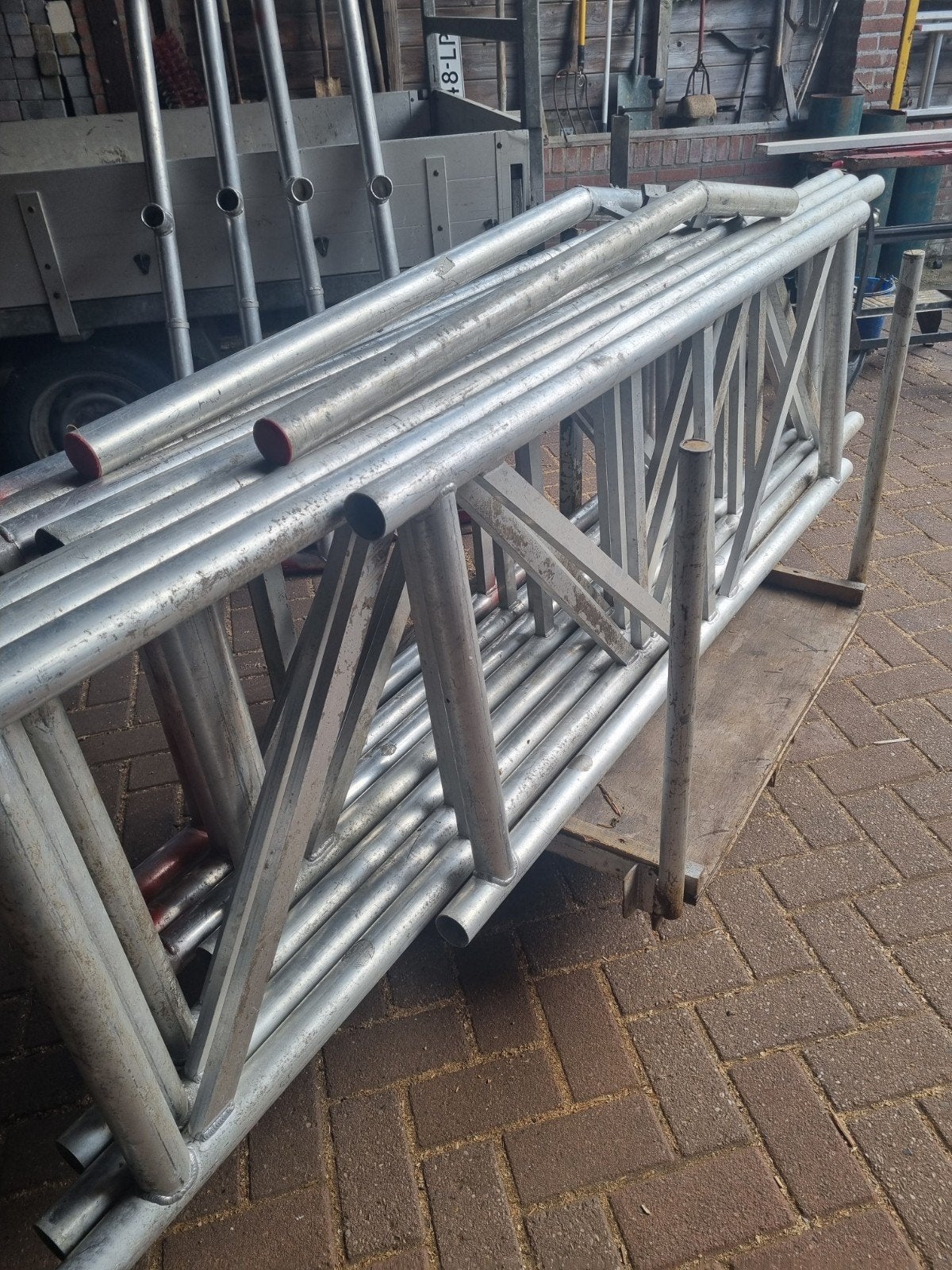 altrex onderdelen, Ophalen, Zo goed als nieuw, Rolsteiger of Kamersteiger, 2 tot 5 meter