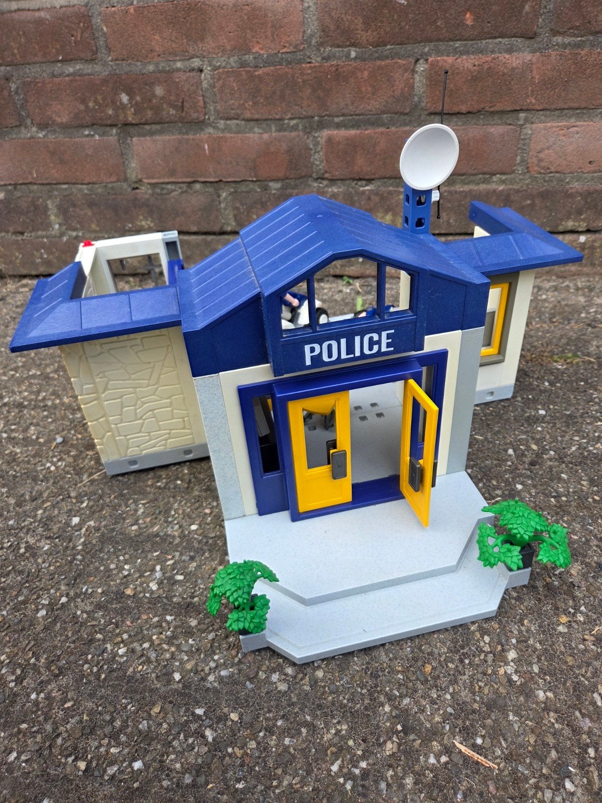 Playmobil Politiebureau met Figuren en Voertuig, Gebruikt, Gebouw, Complete set, Ophalen of Verzenden