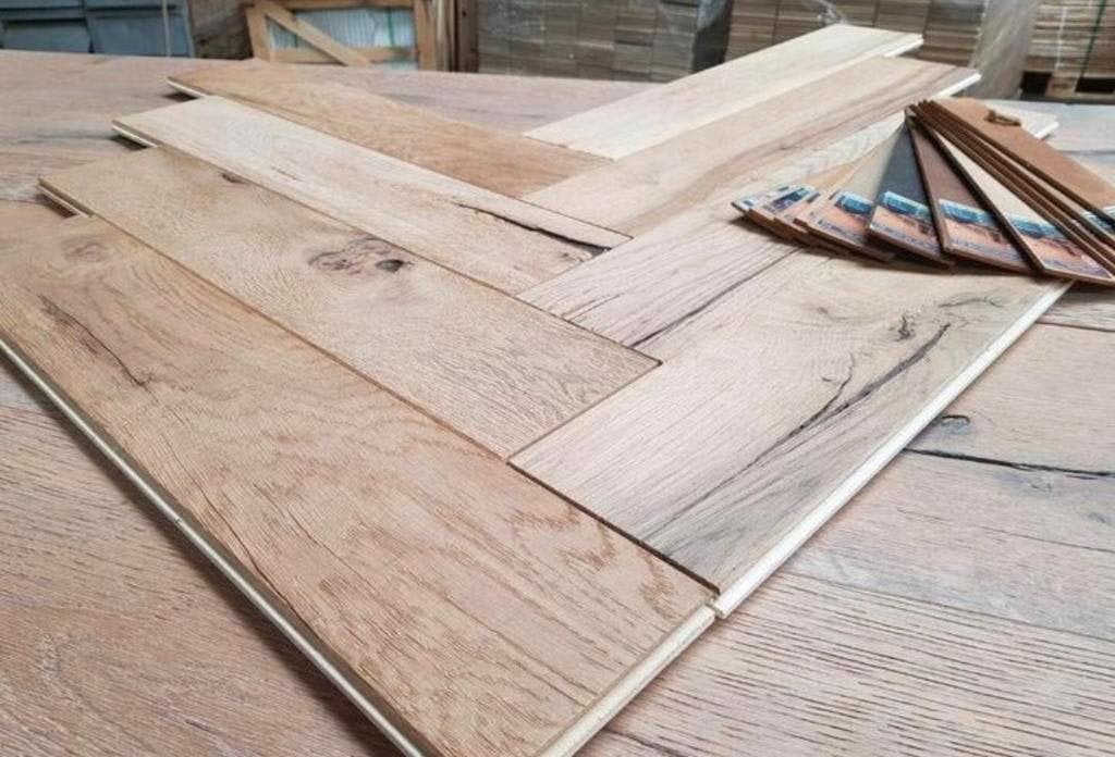 Parket eiken visgraat vloeren NERGENS GOEDKOPER!!, Ophalen of Verzenden, Nieuw, 75 m² of meer, Parket