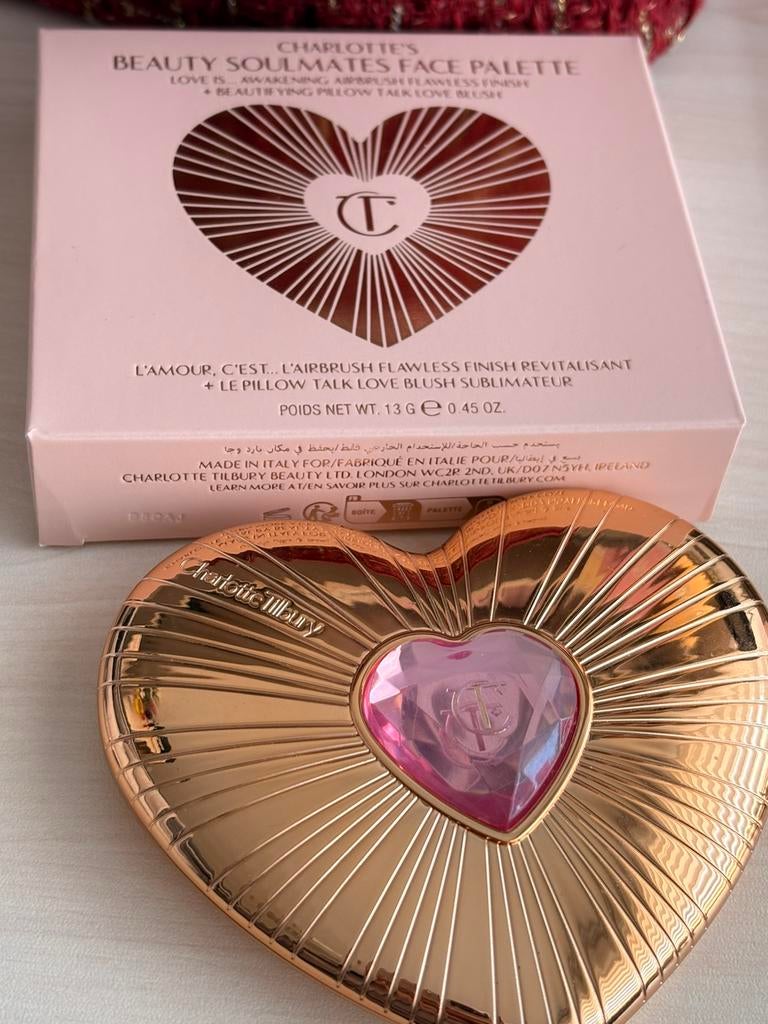 Charlotte Tilbury Flawless peach blush, Ophalen, Zo goed als nieuw, Roze, Wangen