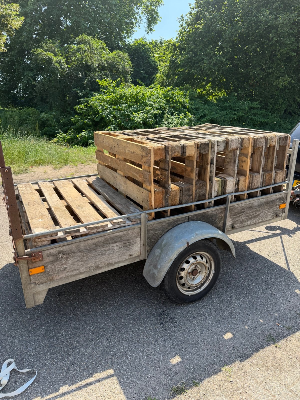 Euro Pallets, Ophalen of Verzenden, Gebruikt