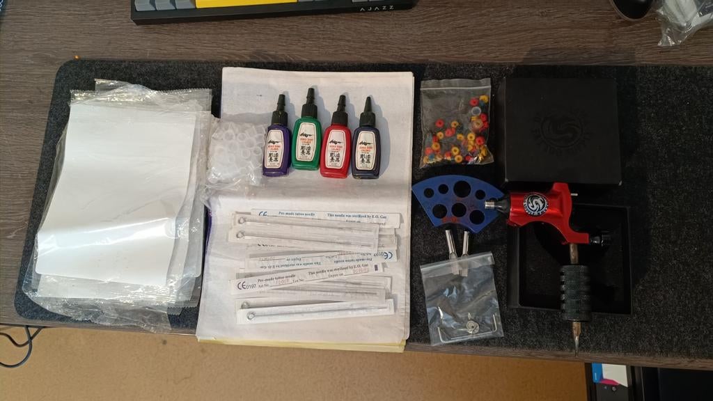 Tattoo machine set, Ophalen of Verzenden