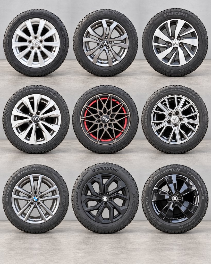 Diverse velgen wintersets Skoda,Mitsubishi,Lexus,Cupra,MG,, Ophalen, 18 inch, Overige, Gebruikt