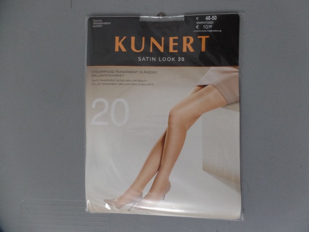 Panty Satin look 20 Kunert (Graphit), Verzenden, Nieuw, Panty