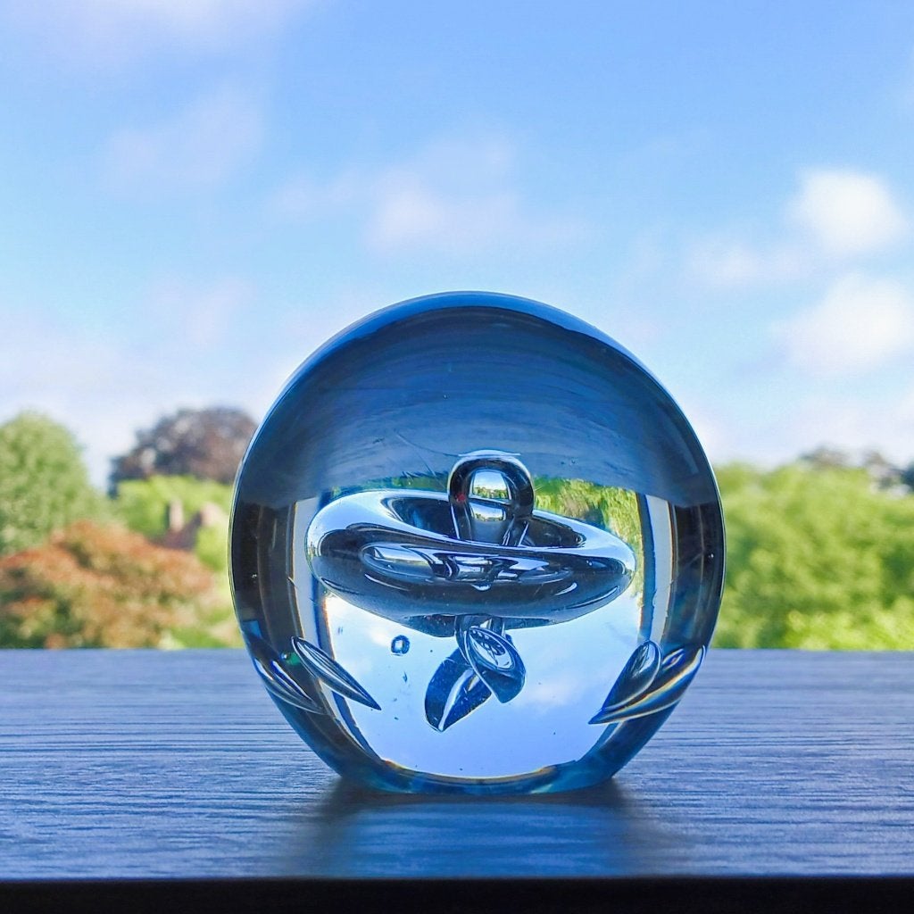 Presse-papier Paperweight Glasobject, Antiek en Kunst, Antiek | Glas en Kristal, Ophalen of Verzenden