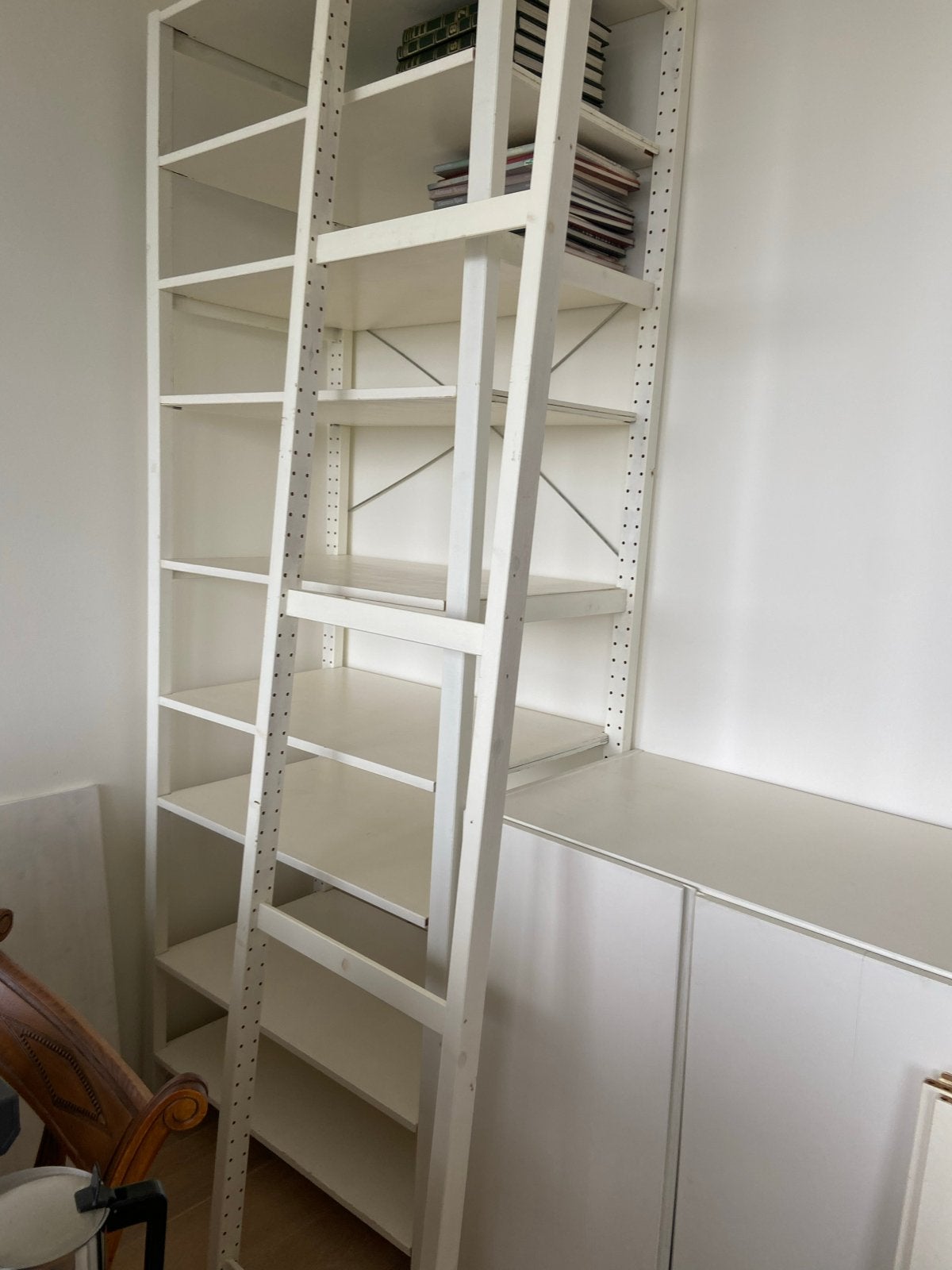 IKEA IVAR Kast met planken en deuren - Wit, Huis en Inrichting, Ophalen, Gebruikt, 200 cm of meer, 50 tot 100 cm