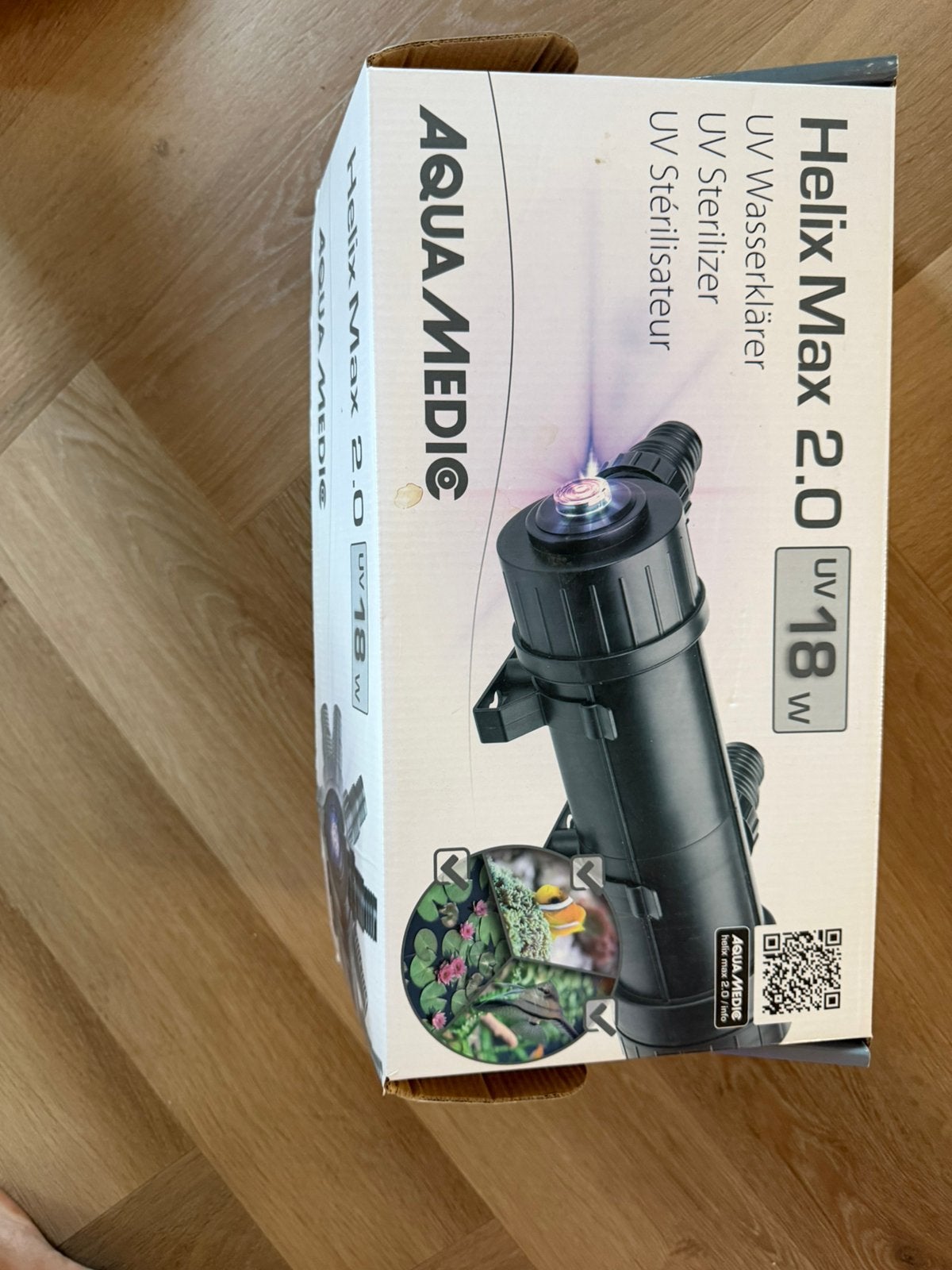 UV Aqua medic Helix Max 2.0 uv 18W, Ophalen of Verzenden, Zo goed als nieuw