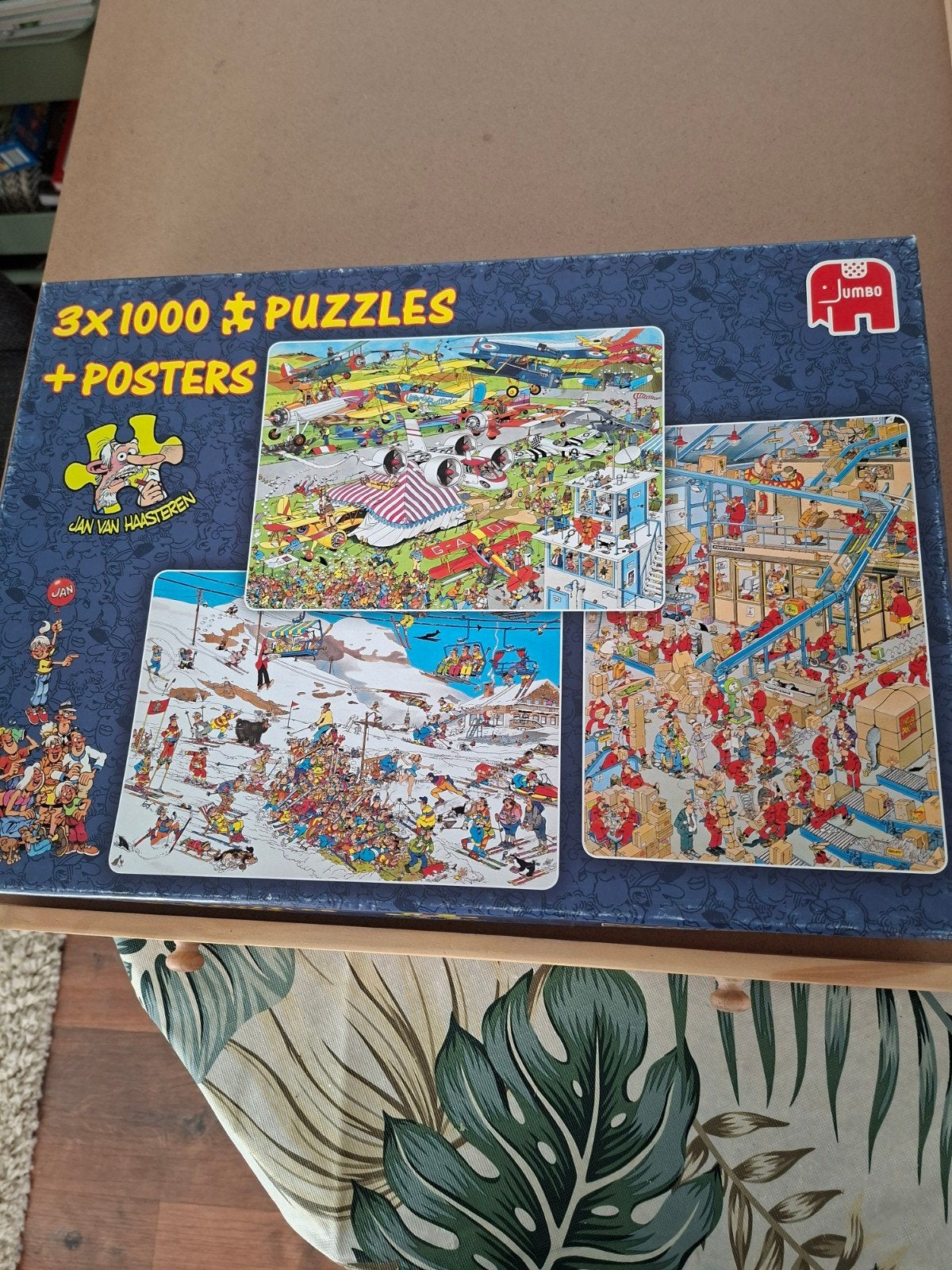 haasteren puzzels, Ophalen, 500 t/m 1500 stukjes, Zo goed als nieuw