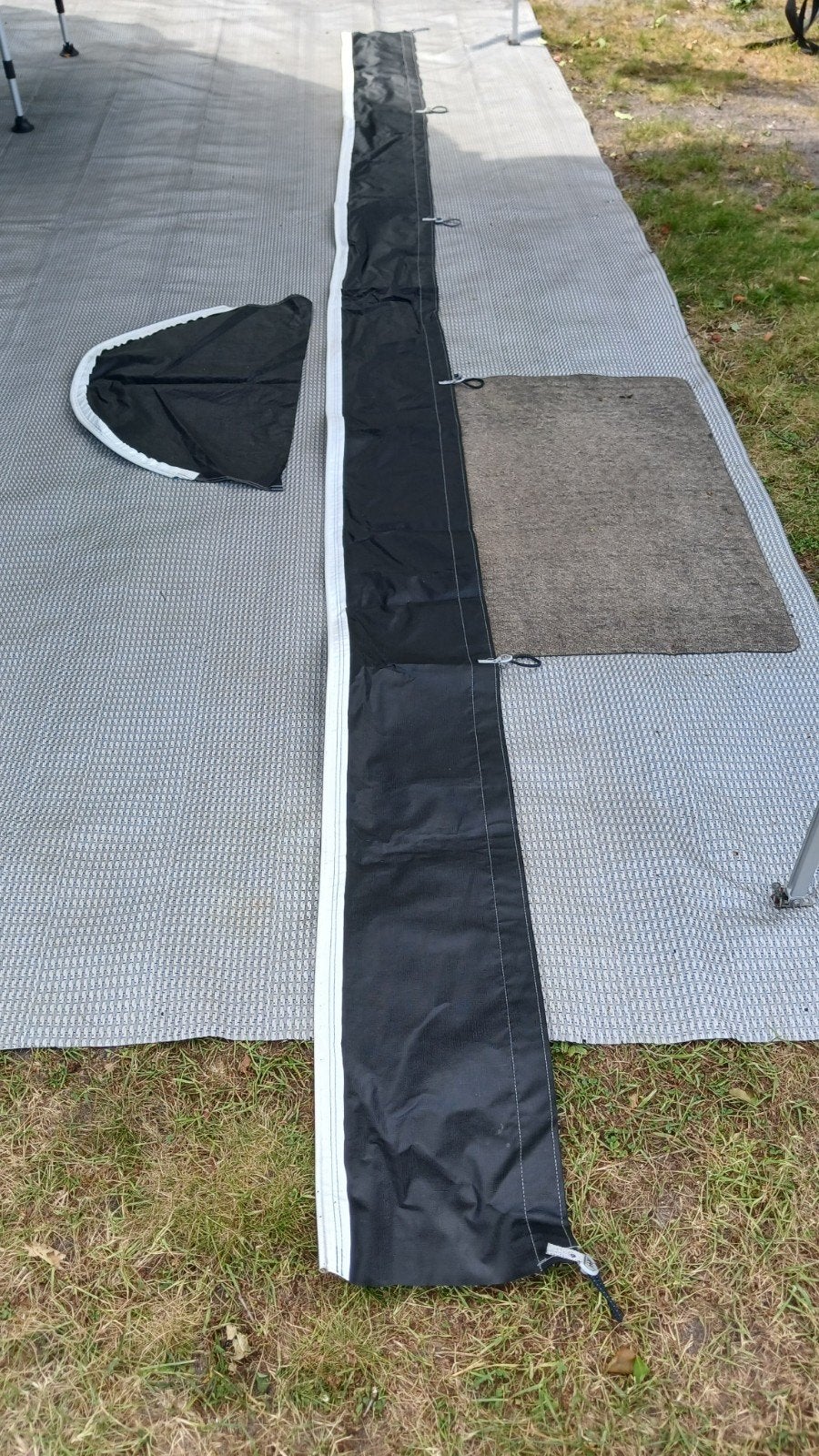 Tochtstrip met wielhoes zwart afm 5mtrx30cm, Ophalen of Verzenden, Nieuw, Dometic