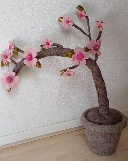 KIDS DEPOT Blossom Decoratie Plant Vilt Bloemen KIDSDEPOT, Ophalen of Verzenden, Zo goed als nieuw, Wanddecoratie