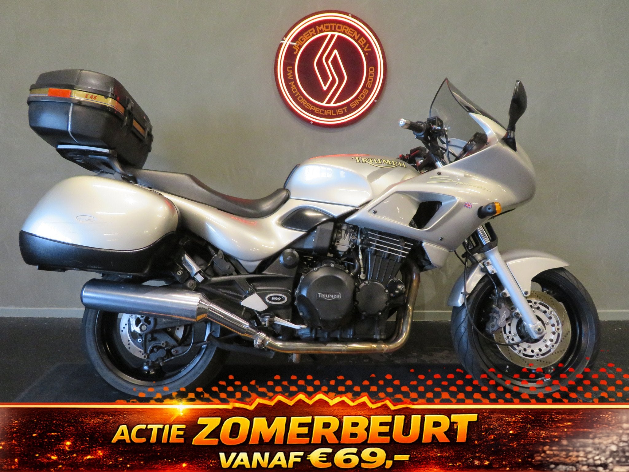 Triumph SPRINT 955 ST EXCLUSIVE (bj 1998), Motoren, Motoren | Triumph, Bedrijf, Toermotor