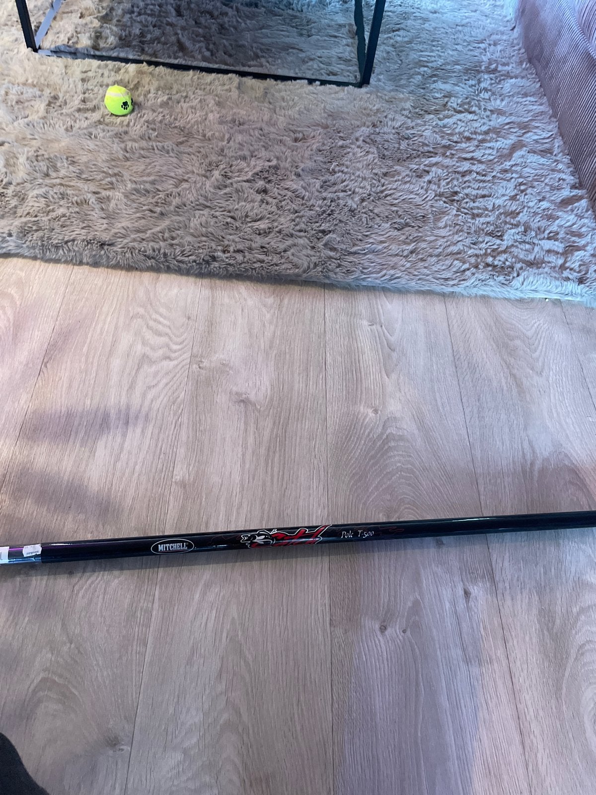 Mitchell Pole T-500 Vaste Hengel, Ophalen, Gebruikt, Vaste hengel