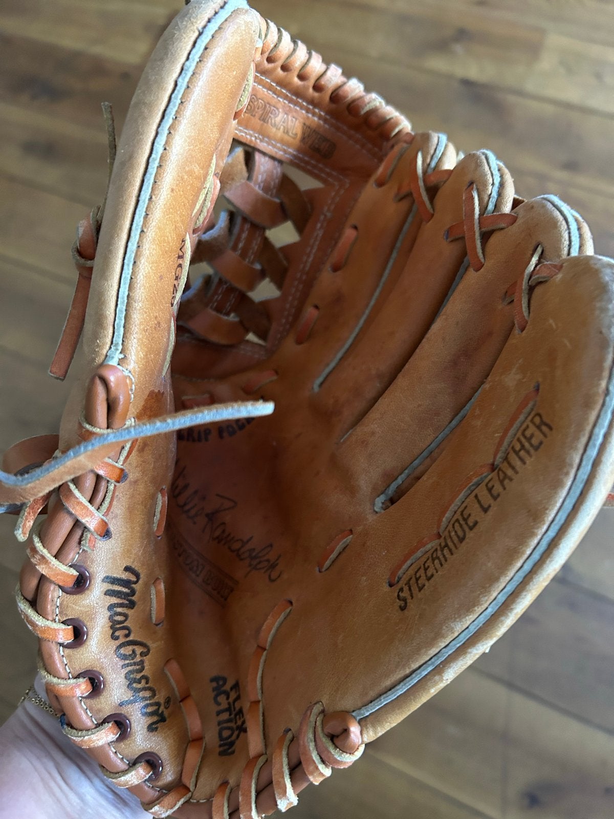 MacGregor Honkbalhandschoen - Willie Randolph Custom Built, Ophalen of Verzenden, Gebruikt