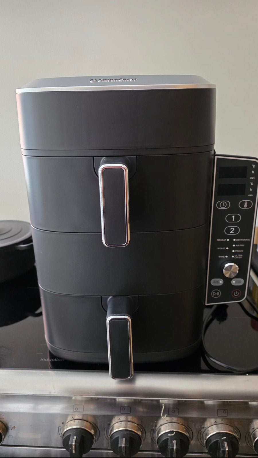 Silvercrest dubbele airfryer, 4 liter of meer, Ophalen, Nieuw