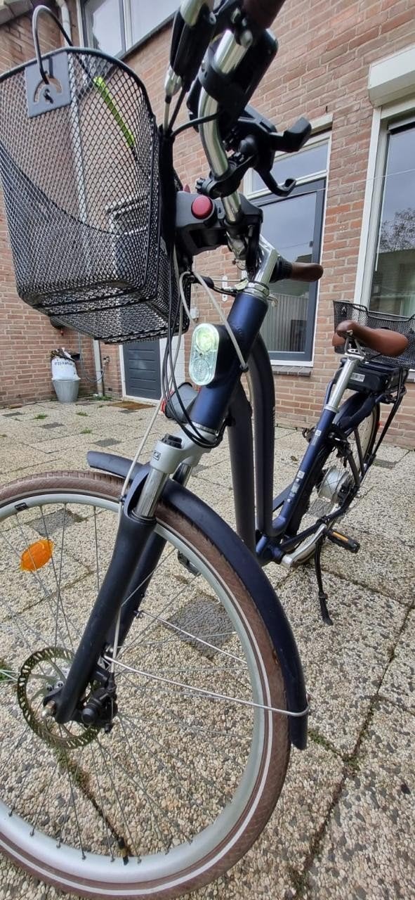 City bike Elops 900 e-bike, Ophalen of Verzenden, Gebruikt, Overige merken