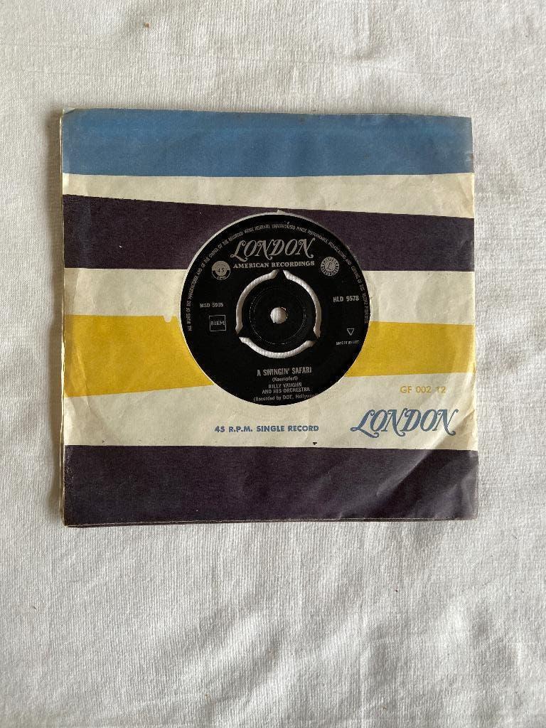 billy vaughn - a swingin' safari, Cd's en Dvd's, Vinyl Singles, 7 inch, Single, Ophalen of Verzenden, Zo goed als nieuw