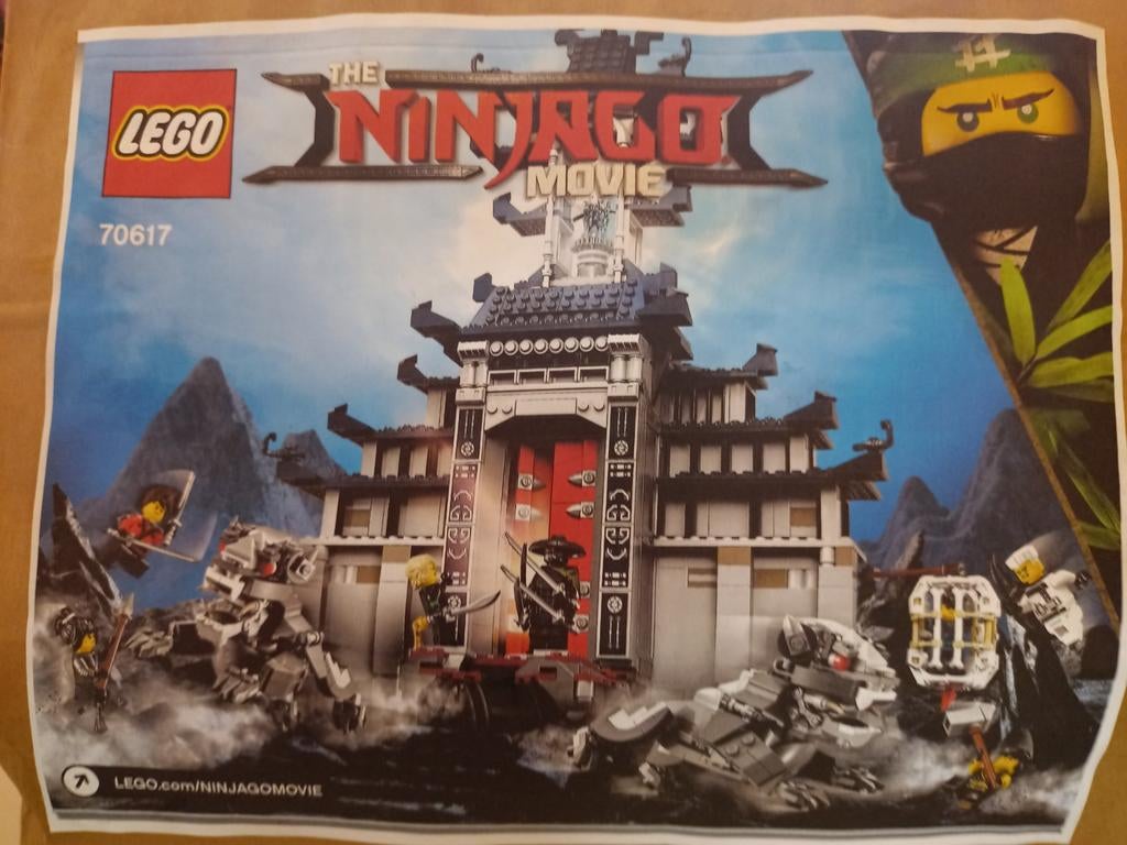 LEGO Ninjago Movie 70617 Tempel van de Ultieme Ultieme Wapen, Ophalen of Verzenden, Zo goed als nieuw