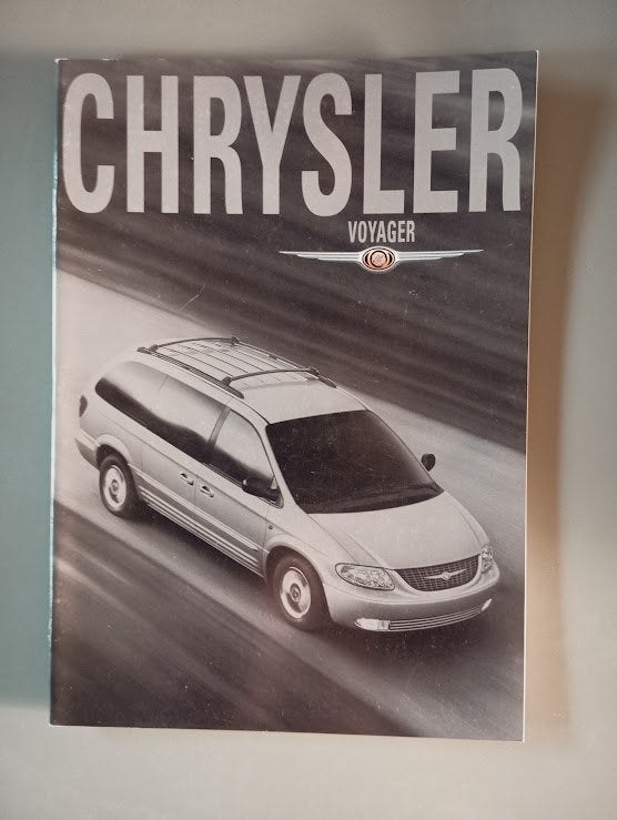 Chrijsler [ Chrysler ] Voyager 2 / 2001 32 pag., Verzenden, Zo goed als nieuw, Overige merken