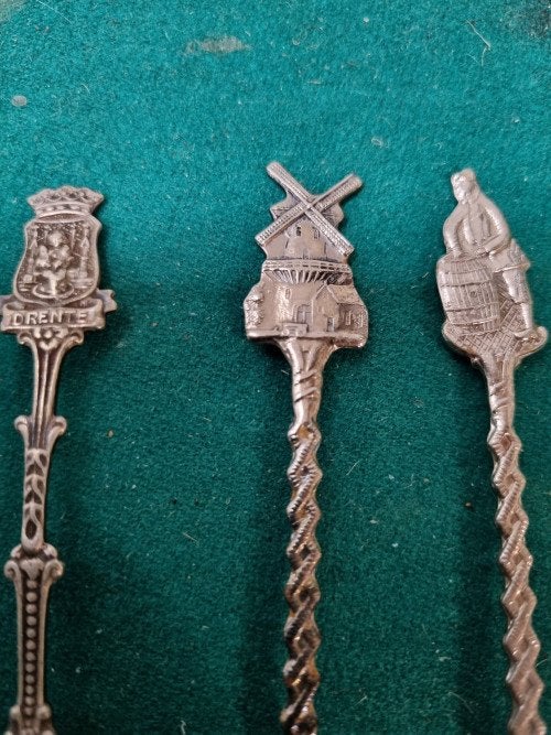Koffielepels verzilverd 6 stuks, Ophalen of Verzenden, 'T Olde Gre-j, Info@toldegrej.nl, Endepoelstraat 20f Didam