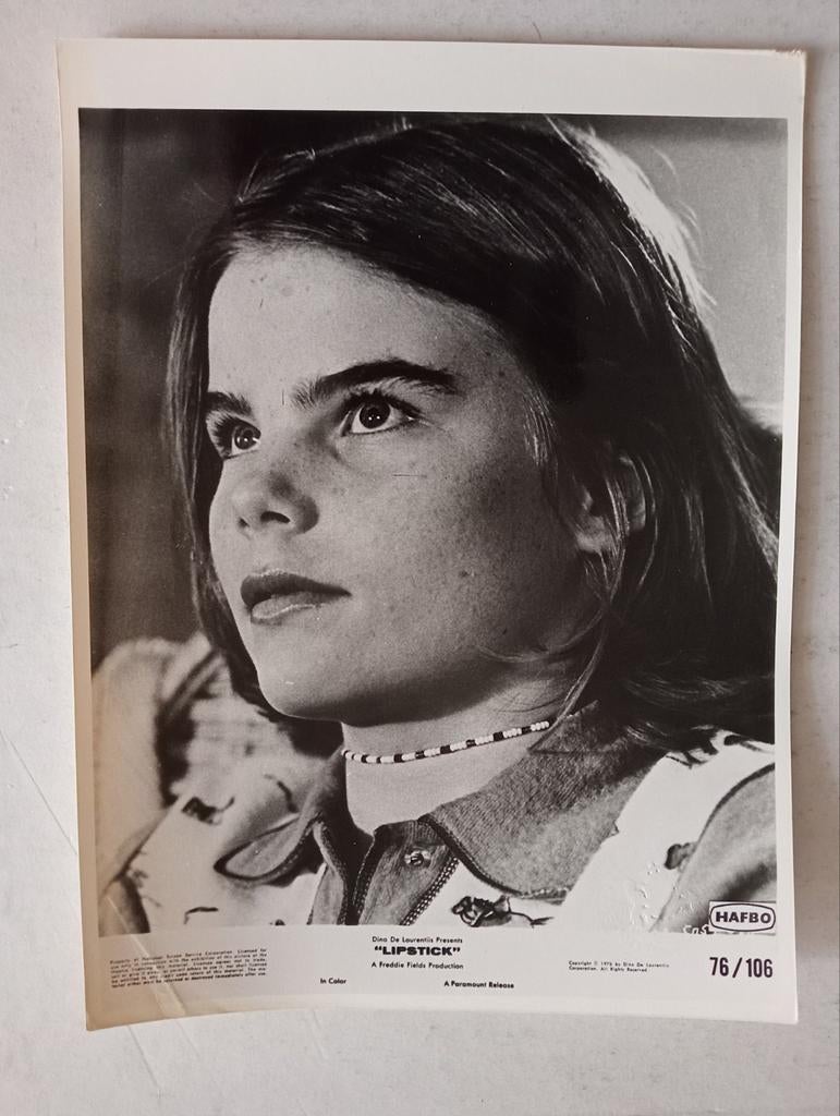 Originele filmfoto Lipstick (1976) - Zeldzaam!, Verzamelen, Gebruikt, ., Ophalen of Verzenden, Foto of Kaart