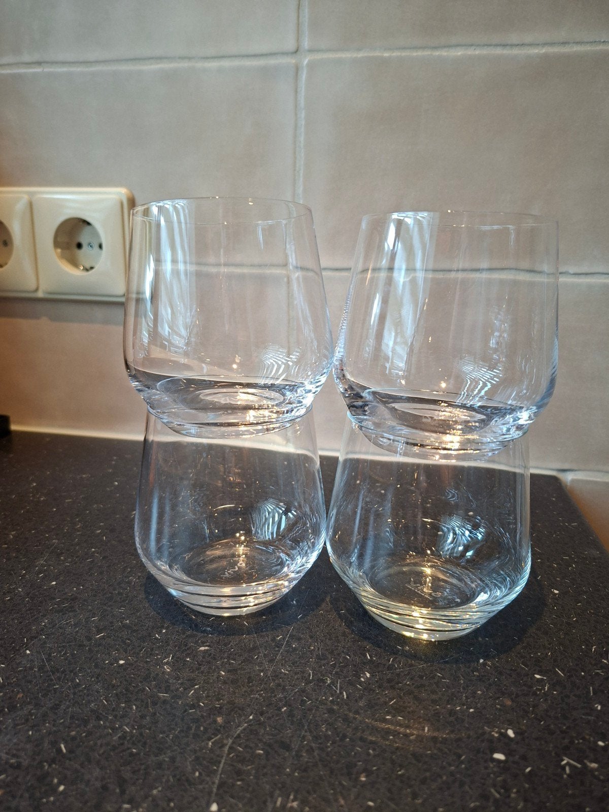 Vivo drinkglazen, Verzamelen, Glas en Borrelglaasjes, Ophalen, Gebruikt, Overige typen