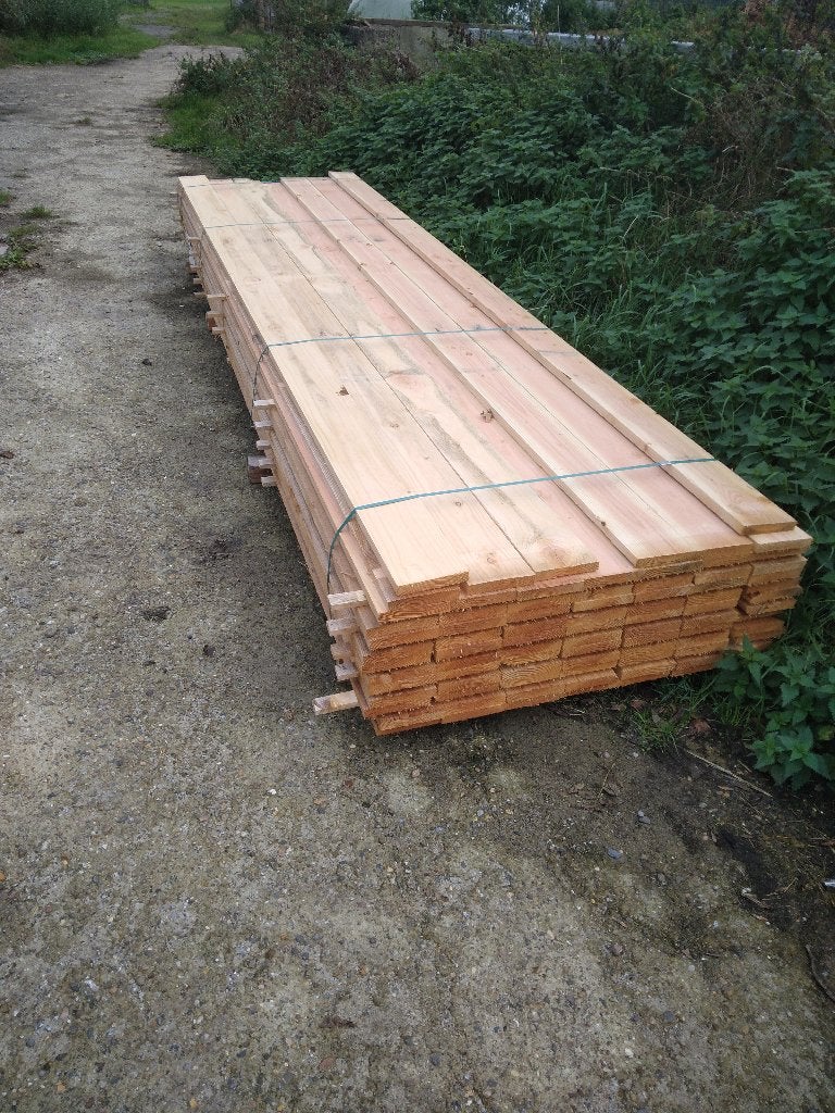 douglas planken, Ophalen, Minder dan 25 mm, Nieuw, Plank