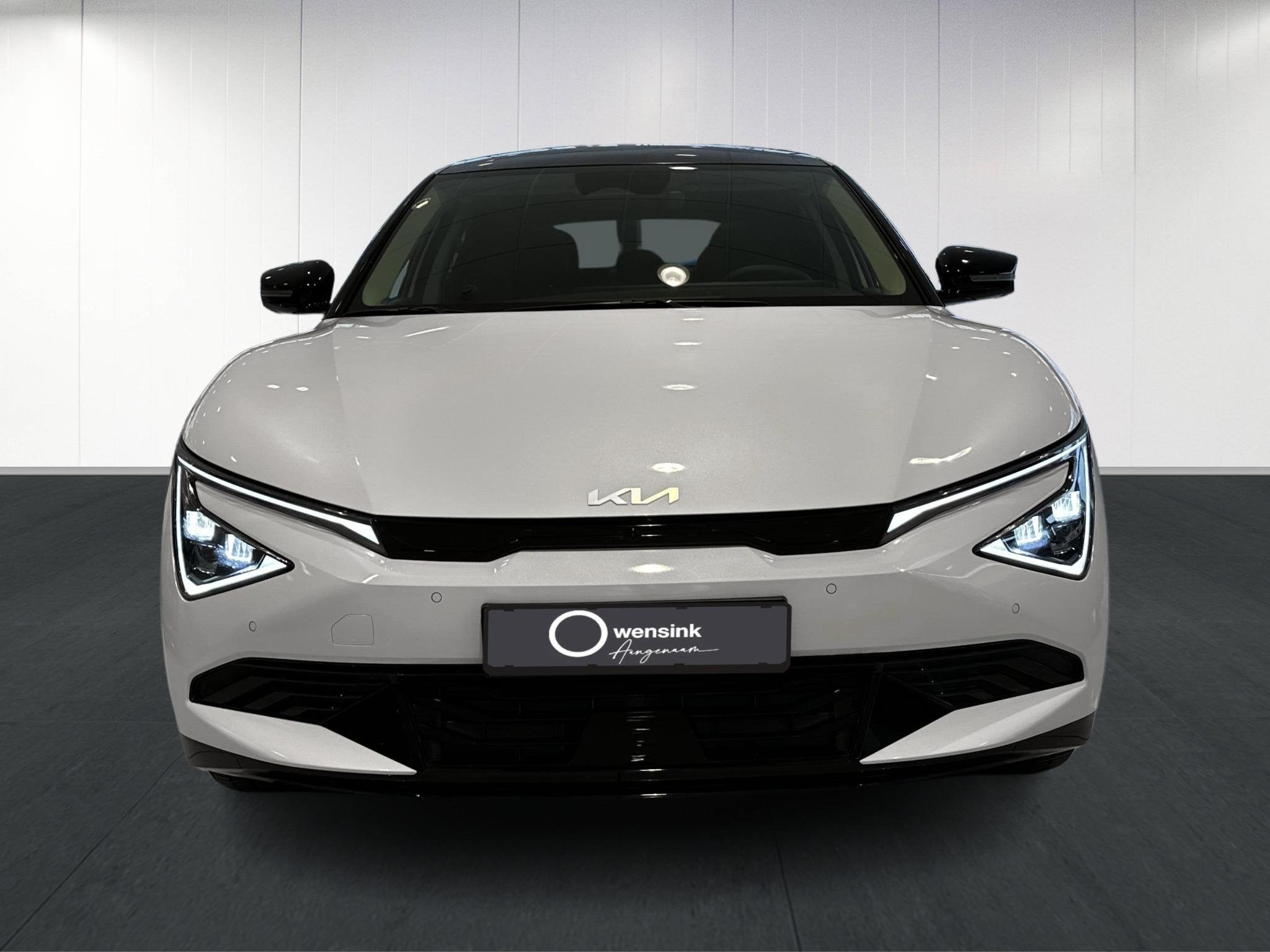 Kia EV6 Plus Advanced 84 kWh | Elektrisch glazen schuif-/kan, Auto's, Kia, Automaat, 228 pk, Zwart, 1960 kg