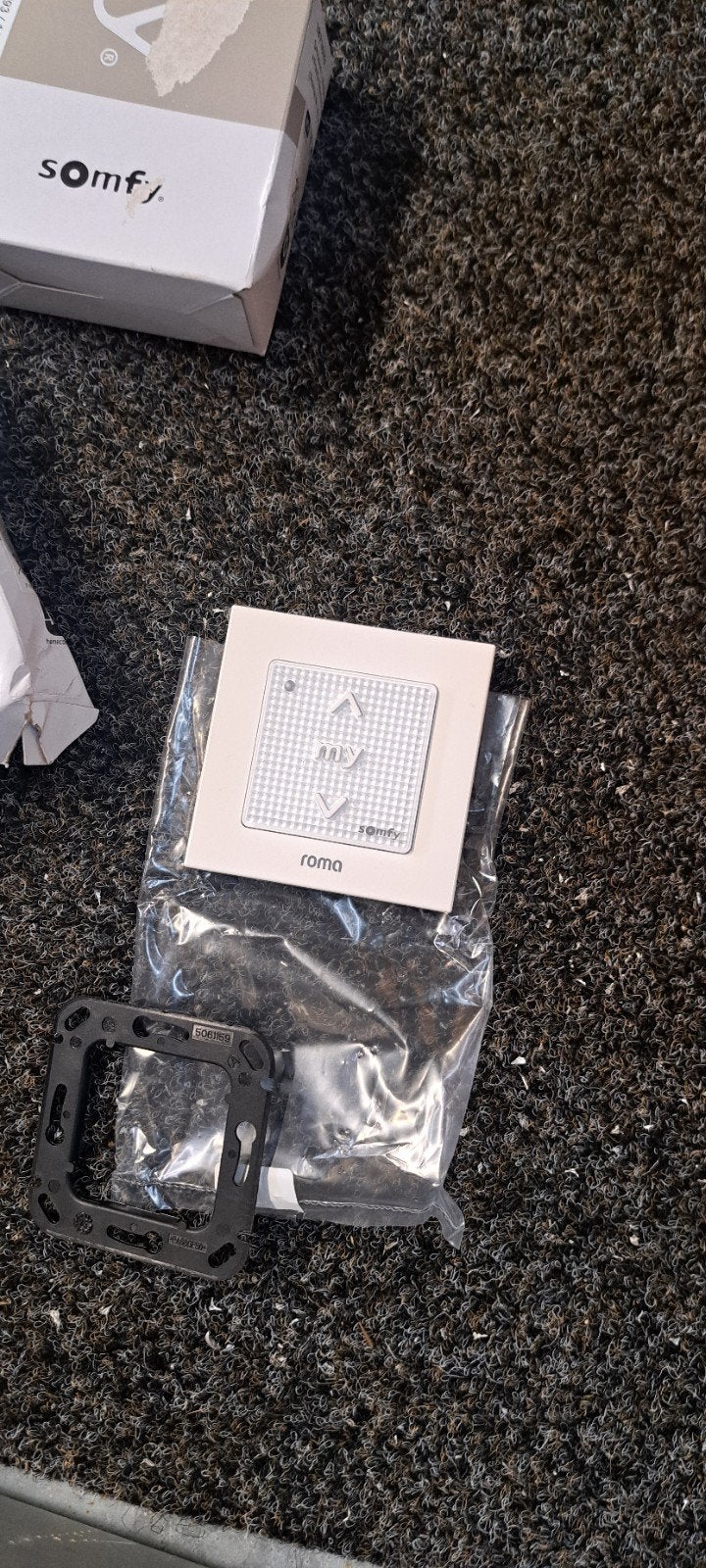 40x Somfy Smoove 1 Mode IN IO II + Frame Roma (Nieuw), Ophalen of Verzenden, Nieuw, Overige merken, Schakelaar