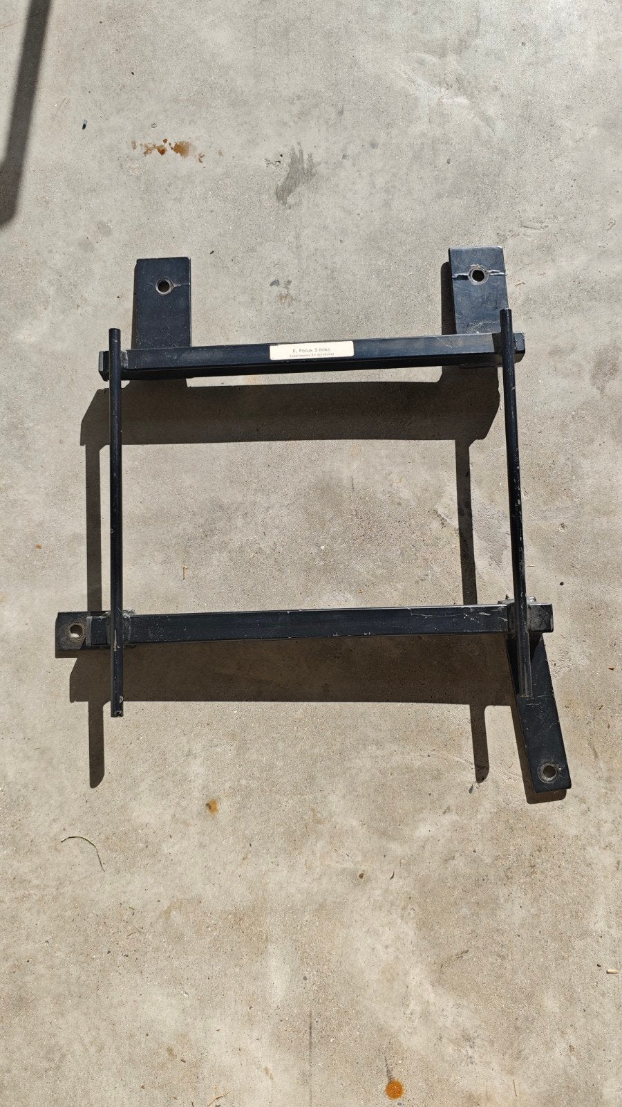 Scheel en Recaro stoelframe, Ophalen, Gebruikt