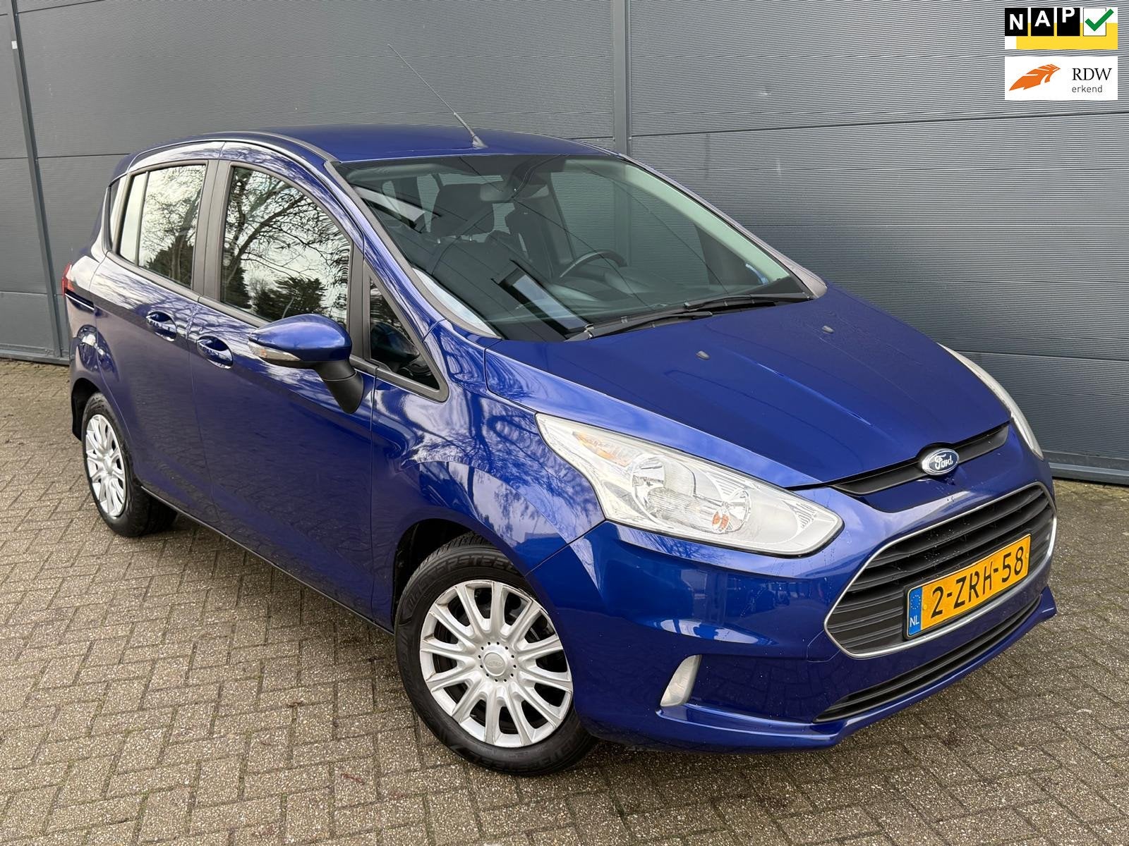 Ford B-Max 1.0 EcoBoost Style/Navi/bluetooth/Airco/NW APK, Voorwielaandrijving, Euro 5, 101 pk, Gebruikt