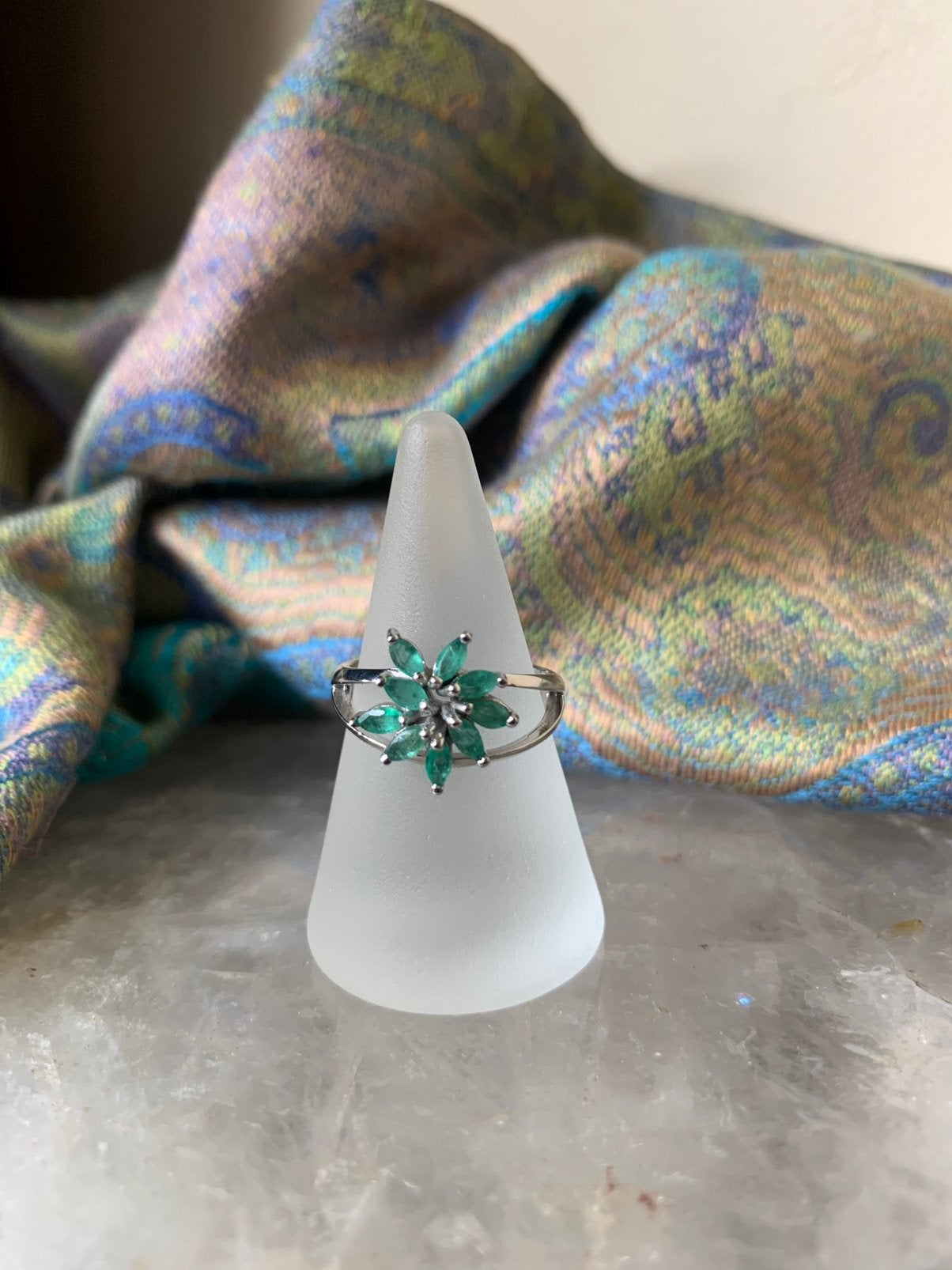 Smaragd vreugde geluk intuïtie beschermt uniek succes magie, Sieraden, Tassen en Uiterlijk, Ringen, Magnolia11, Nieuw, Ophalen of Verzenden