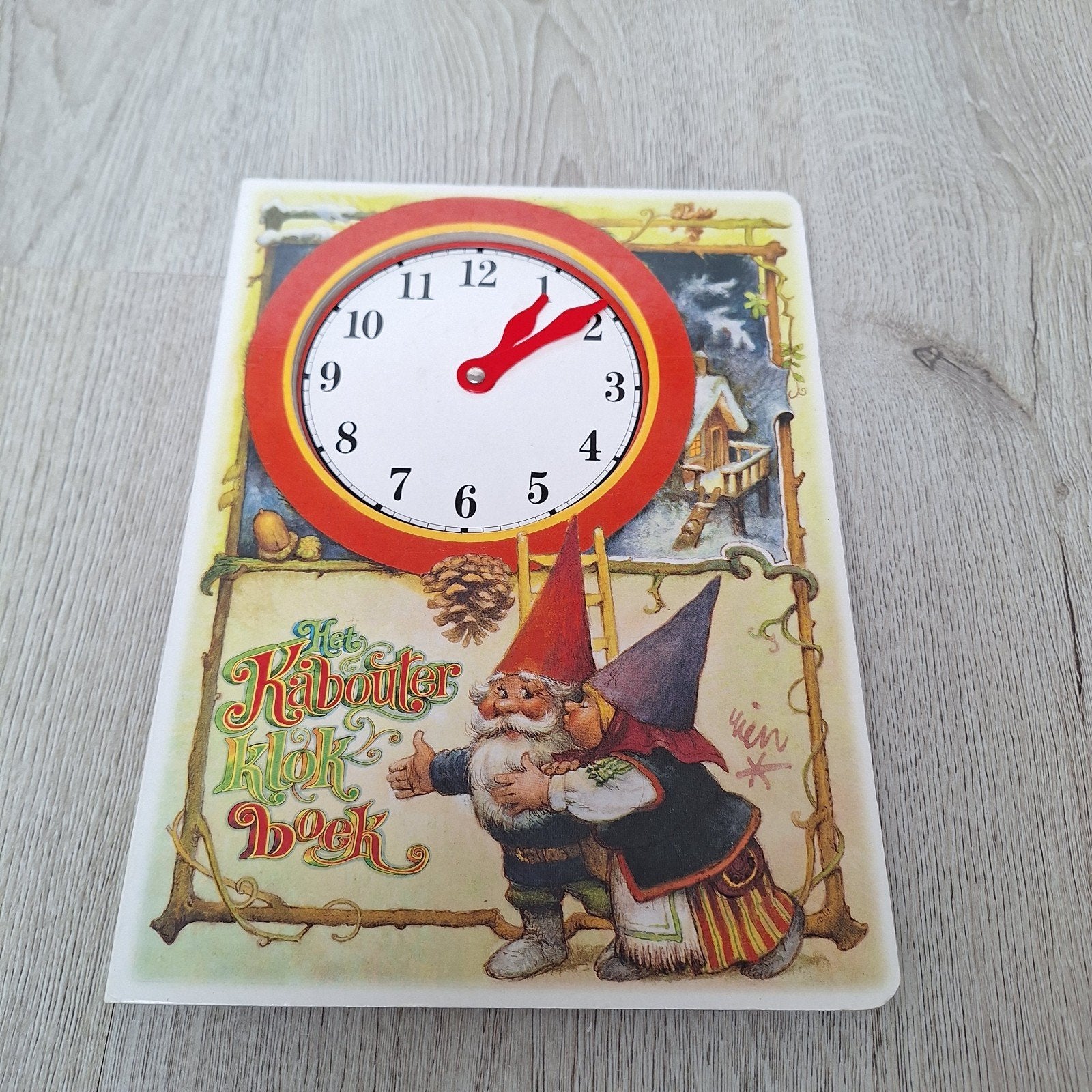 Rien Poortvliet - Het kabouter klokboek, Ophalen of Verzenden, Gelezen, Rien Poortvliet