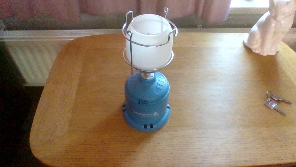Campingaz lamp 206, Ophalen of Verzenden, Zo goed als nieuw